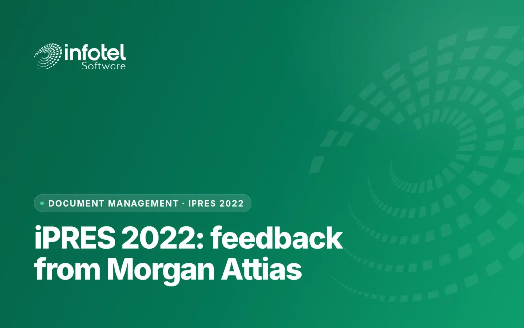 Feedback from iPres22