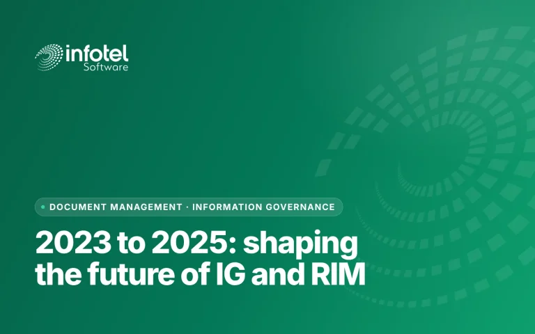 2023 through 2025, Shaping the Future of IG and RIM