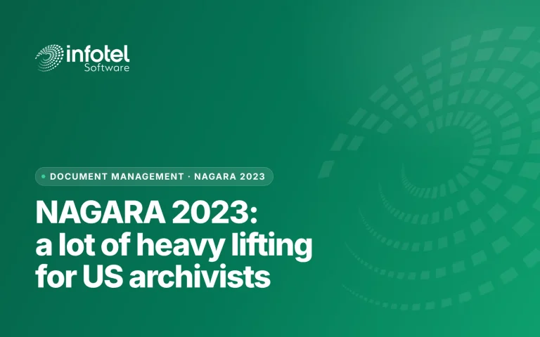 From the Show Floor at NAGARA: A Lot of Heavy Lifting for US Archivists in 2023 and Beyond