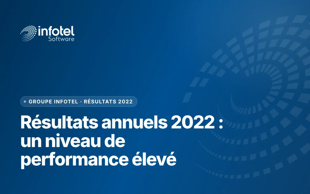 Résultats annuels 2022 : niveau de performance élevé