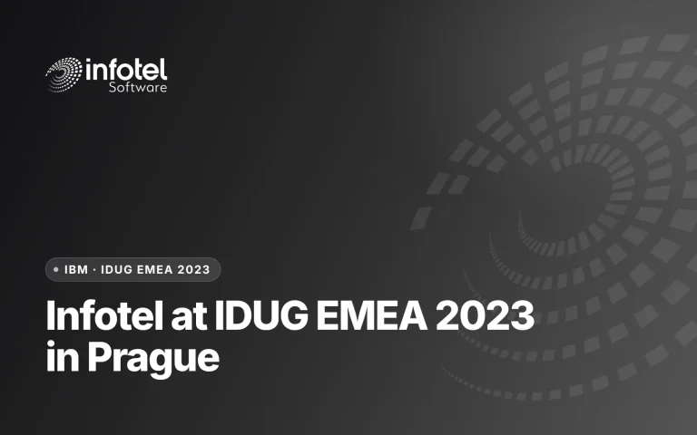 Infotel at IDUG 2023 EMEA Db2 Tech Conference
