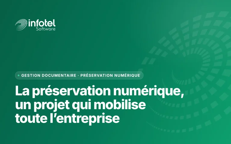 La préservation numérique: un projet collectif qui passe des mains des techniciens aux juristes, mais la direction générale en comprend-elle vraiment le nouveau cadre?
