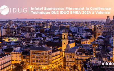 Infotel est fier de sponsoriser la conférence technique IDUG EMEA 2024 Db2 à Valence