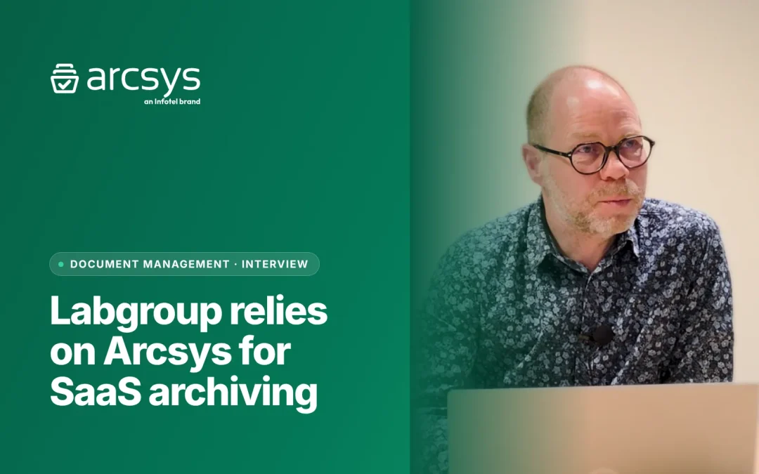 Labgroup uses Arcsys for its SaaS electronic archiving offering